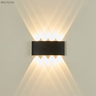 ĐÈN HẮT TƯỜNG 2 ĐẦU 8W CHỐNG NƯỚC (ĐỦ W)