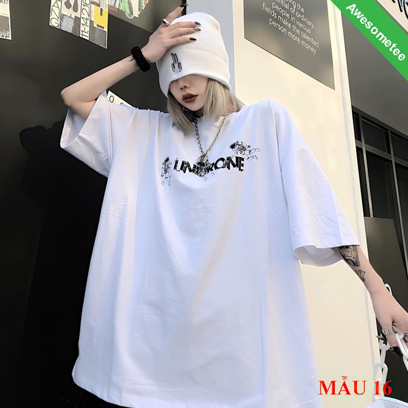 Áo thun tay lỡ Unisex Awesometee, áo phông form rộng ATL Anime BST1