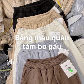 Quần tăm bo gấu