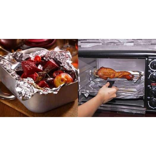 Giấy bạc ( màng nhôm ) 30cm x 5m nướng thực phẩm