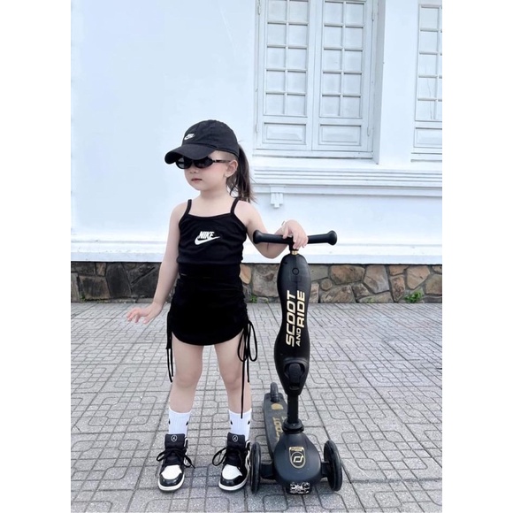 SỈ = Lẻ set áo váy body thiết kế cho bé gái lẻ size