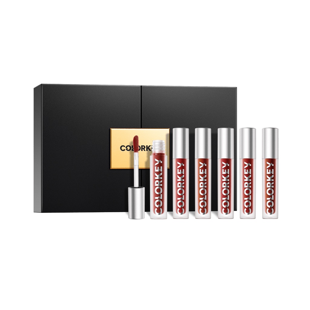Set Son Kem Lì Colorkey Mịn Mượt Như Nhung Và Lâu Trôi 50g/thỏi