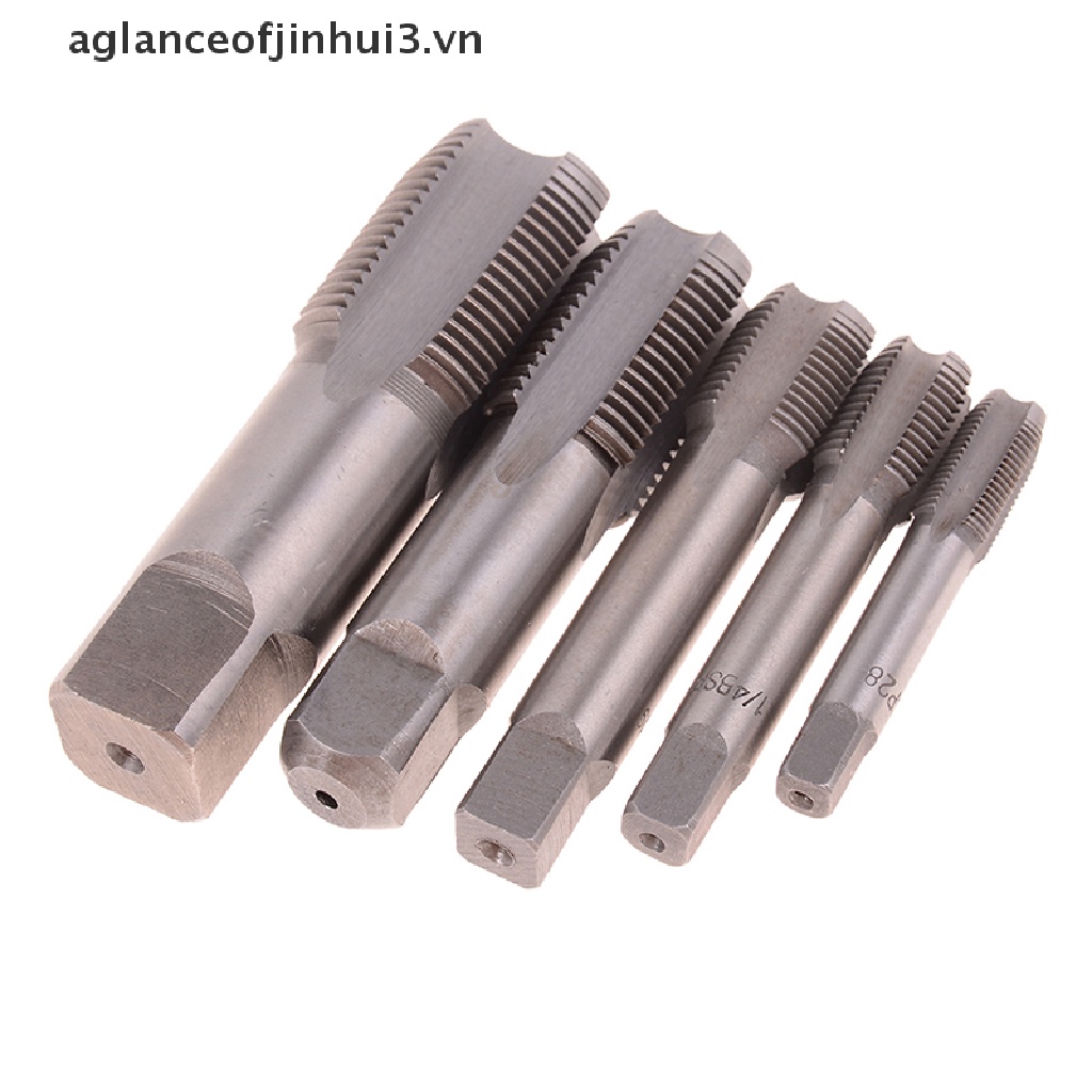 Dụng Cụ Cắt Ren Xoắn Ốc Bằng Kim Loại BSP HSS G1 / 8 1 / 4 3 / 8 1 / 2 3 / 4