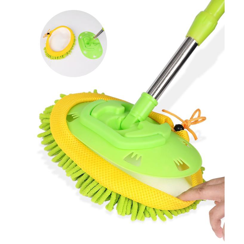 Dụng cụ vệ sinh rửa xe lau kính Car Wash Mop 105cm - Home and Garden