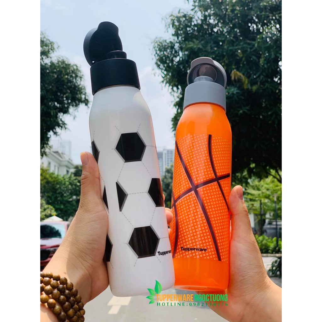 Tupperware Bình nước Eco fancy 350ml / 500ml / 750ml