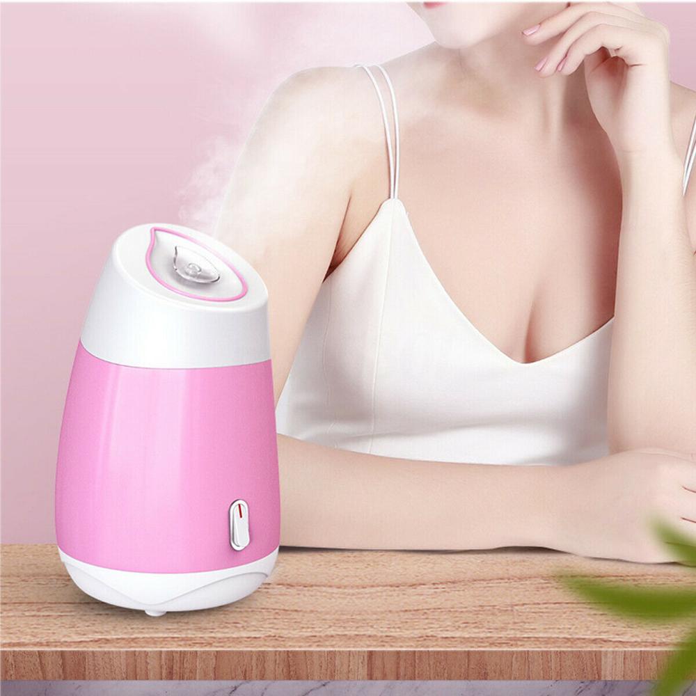 Máy xông hơi mặt 2in1 phun sương nano làm sạch lỗ chân lông và dưỡng âm da, Máy xông da mặt thảo dược hoa qua tươi