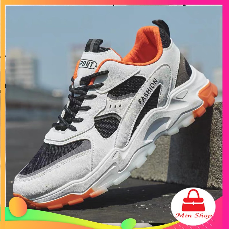 Giày nam, giày thể thao tăng chiều cao FASION phối màu đẹp G 84 | BigBuy360 - bigbuy360.vn