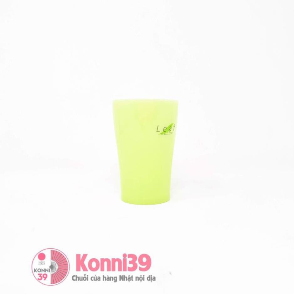 Cốc nhựa Leaf màu xanh lá 280ml⚡𝗙𝗥𝗘𝗘 𝗦𝗛𝗜𝗣 ⚡