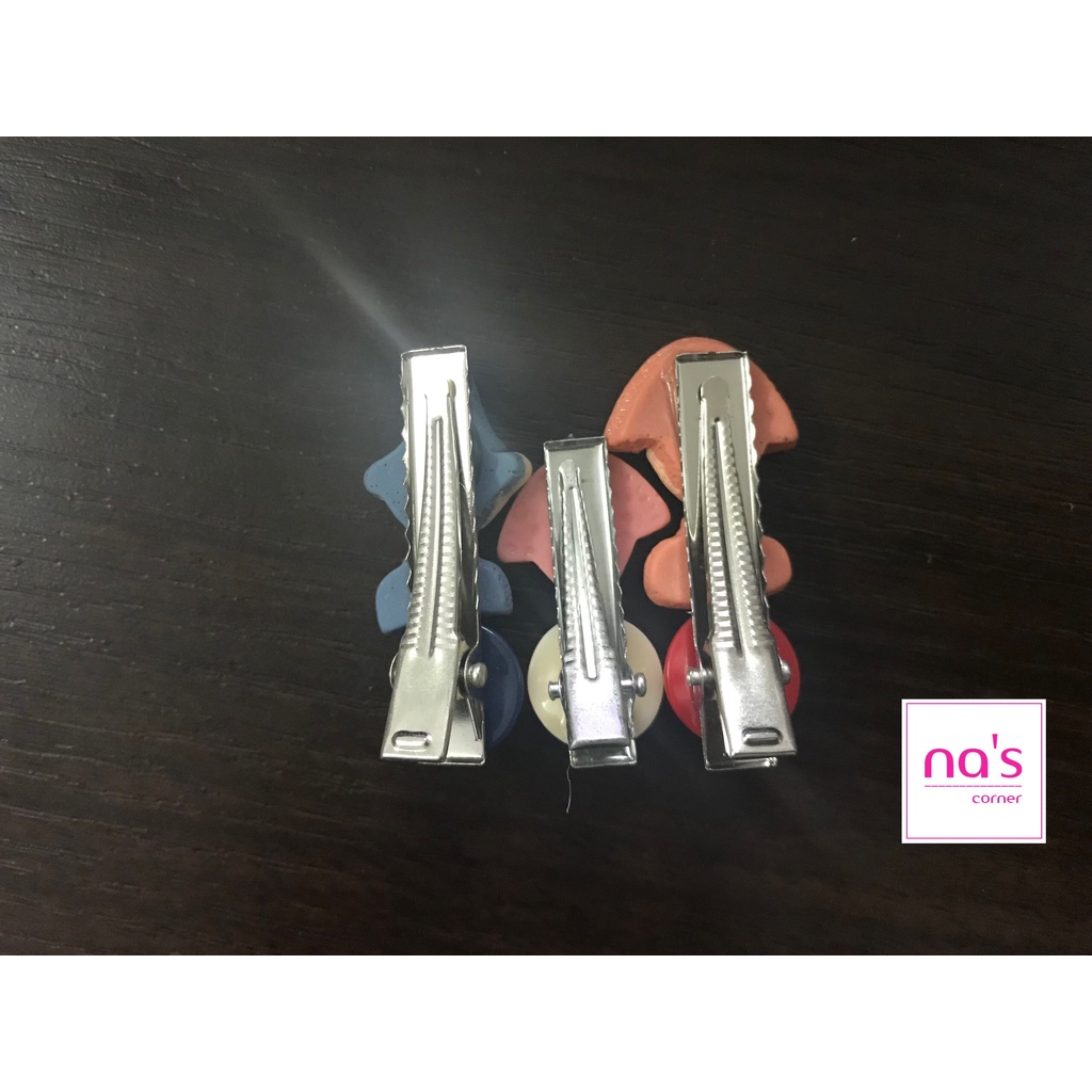 Kẹp tóc mỏ vịt nhỏ hình ảnh ngộ nghĩnh 3.3cm 4.5cm