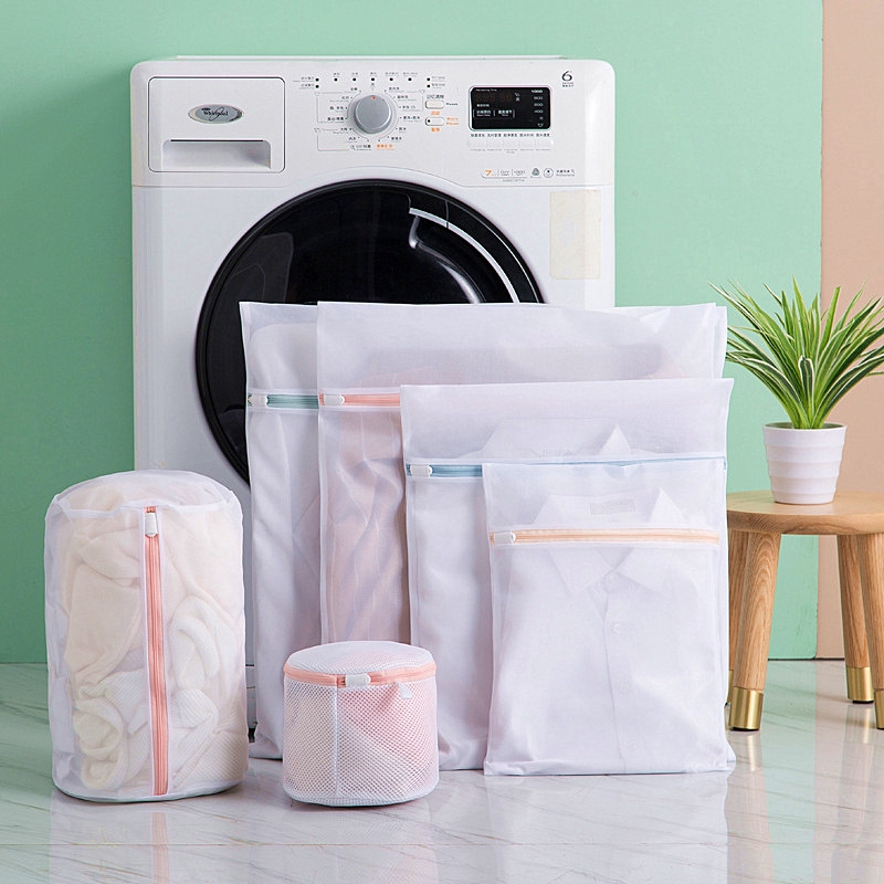 Túi Giặt Quần Áo Bằng Vải Lưới Tiện Dụng Chất Lượng Tốt