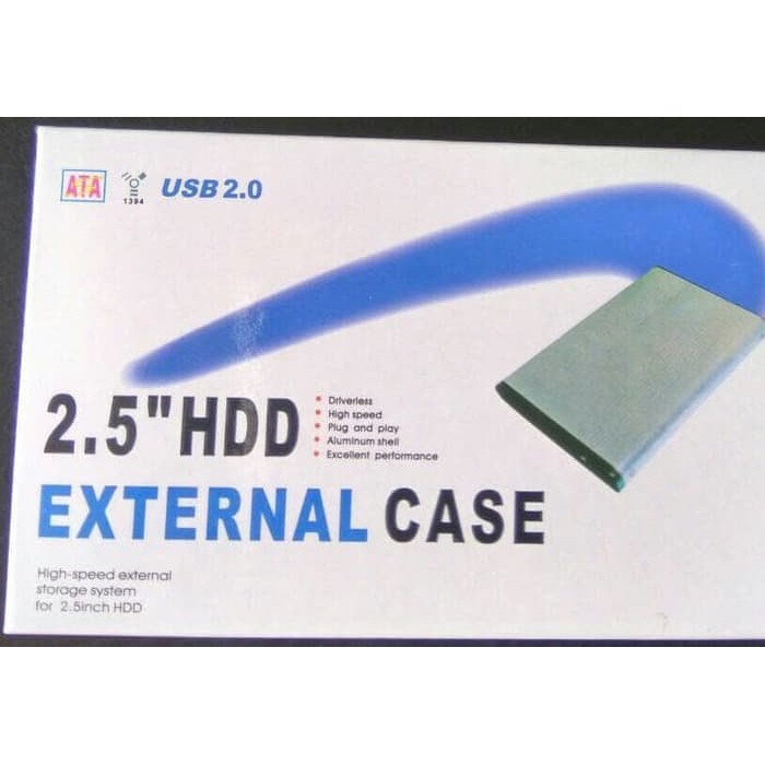 Hộp Đựng Ổ Cứng Ngoài 2.5 "inch Sata Usb 2.0 | BigBuy360 - bigbuy360.vn