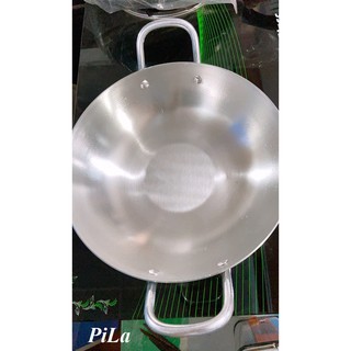Chảo nhôm dày đặc chính hãng, chao bầu nhôm 20-46cm