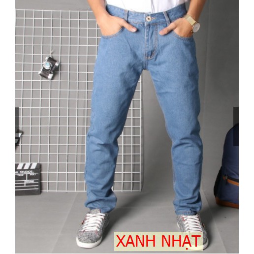 [sỉ] Quần jean nam cực đẹp giá rẻ ống suông size 28-36 đủ 3 màu