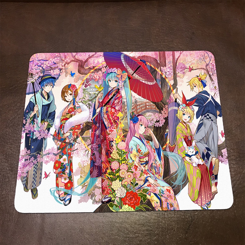 Lót chuột máy tính Anime Vocaloid Wallpapers 1 Mousepad cao su êm ái. Nhận in theo yêu cầu