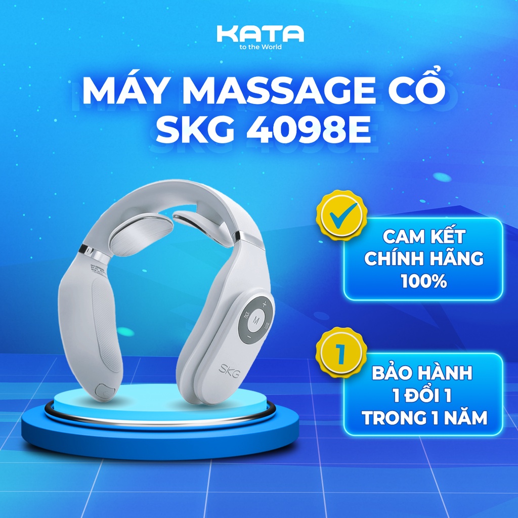 Máy massage cổ SKG 4098E công nghệ xung điện TENS