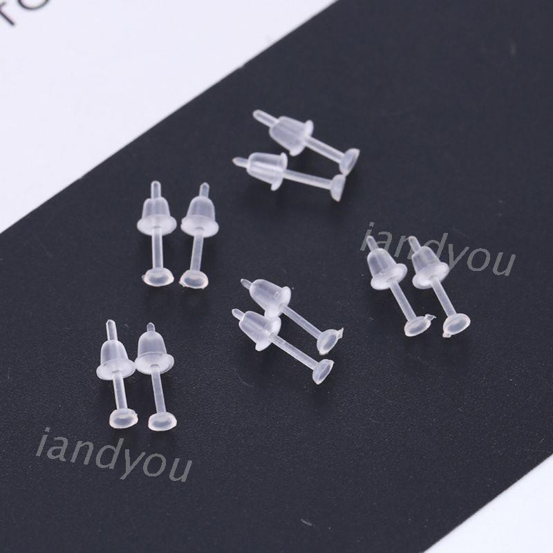 Set 100 Kim Nhựa Làm Bông Tai