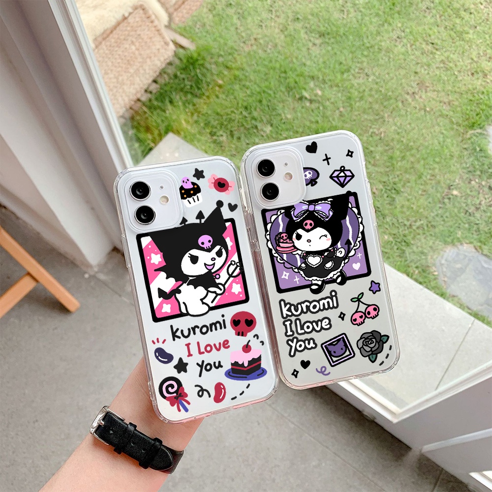 Ốp Điện Thoại Hình Kuromi Cho Iphone 11 Pro Max 12 Pro Max 13 Pro Max Mini Iphone 6 7 Iphone 8 Iphone 6 7plus Iphone Se 2020 Iphone X Xs Xr 5 4