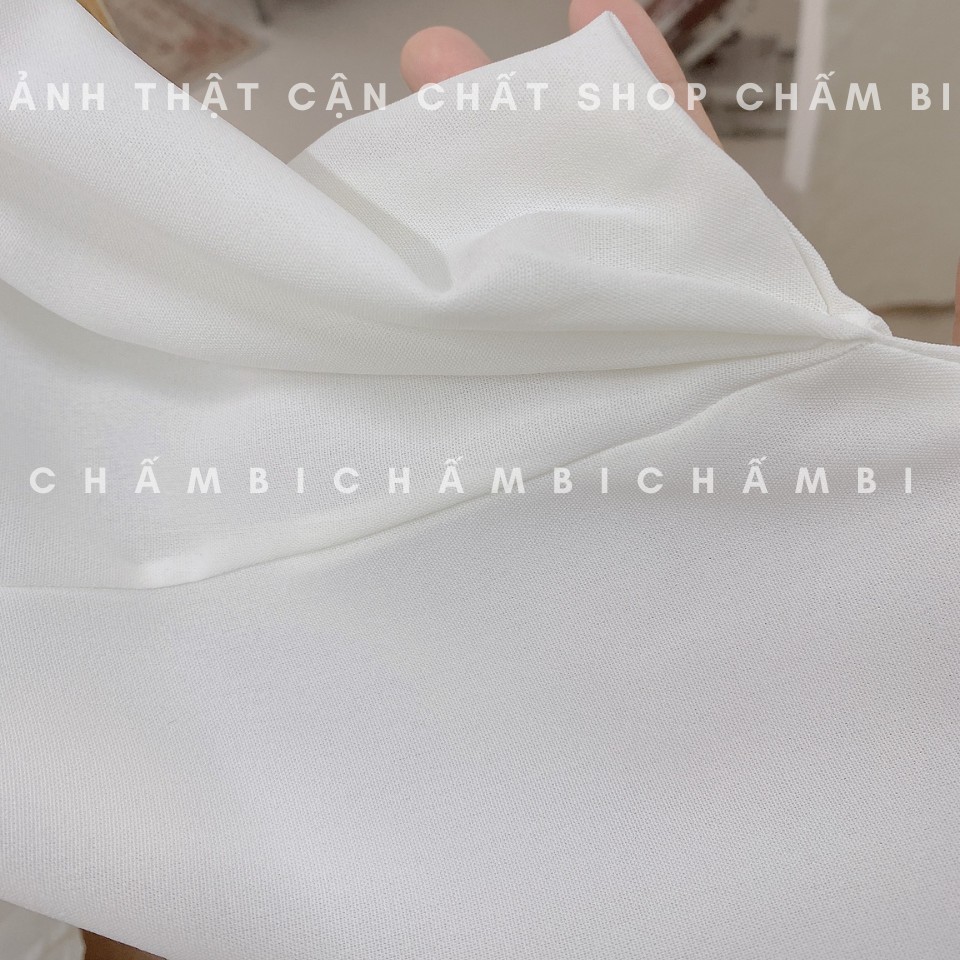 Áo Sơ Mi Tay Bồng Nhún Cổ Đức Cài Cúc Cực Xinh Freesize<53kg - A.115 | BigBuy360 - bigbuy360.vn