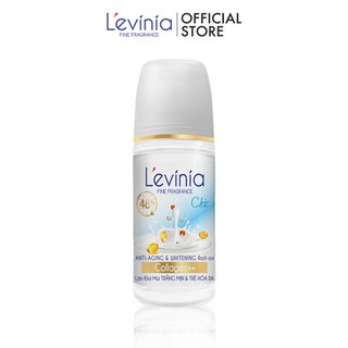 Lăn Khử Mùi Trắng Mịn & Trẻ Hóa Da Collagen++ CHIC L'evinia 55g