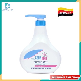 Sữa tắm dịu nhẹ toàn thân Sebamed Baby Bubble Bath pH5.5