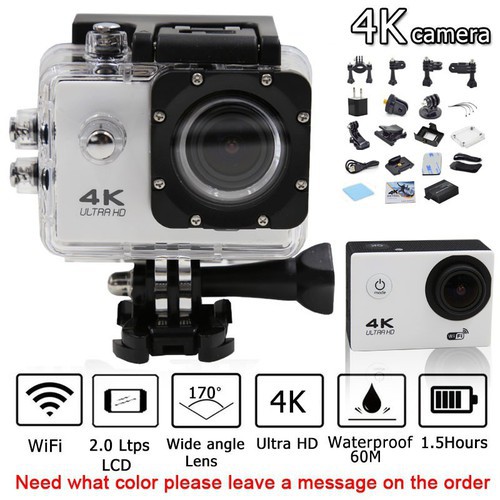 Camera Hành Trình Thể Thao - Camera Phượt Xe Máy 4K Ultra HD Wifi - ACTIONCAMERA - Camera4K