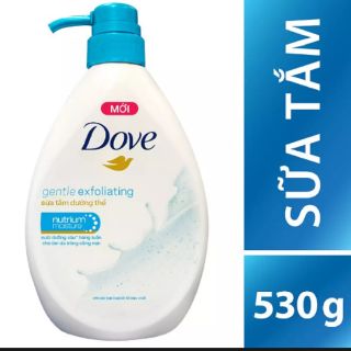 Sữa tắm dưỡng thể Dove 530g có hạt