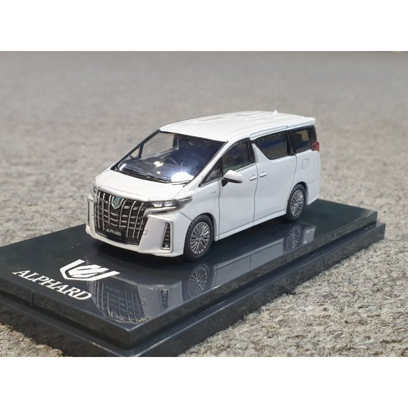 Xe Mô Hình Toyota Alphard Hybrid (H30W) 1:64 Hoppy Japan ( Trắng )