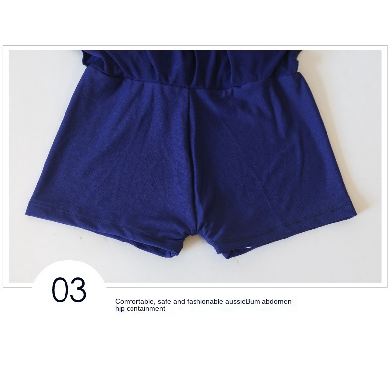 áo tắm nữ Thời trang Hàn Quốc Boxer Váy Thể thao Đào tạo Giải trí Đồ bơi