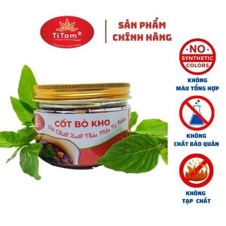 Gia vị bò kho Titom Foods 250g, gia vị ướp bò kho ngon, cốt bò kho chinh hãng