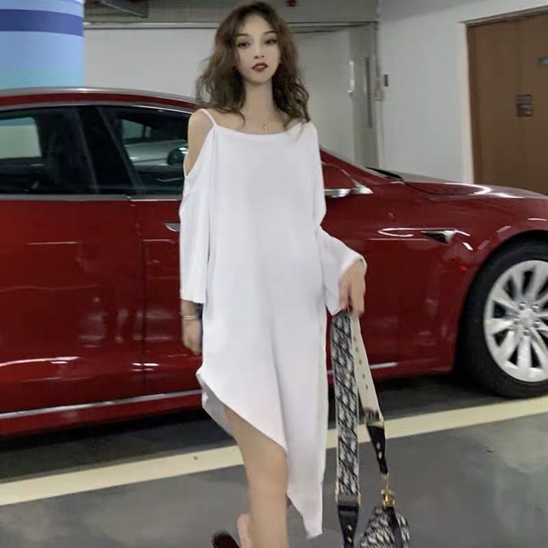 Đầm Nữ Dài Tay Lỡ Quyến Rũ Size Lớn / 37-100kg | BigBuy360 - bigbuy360.vn