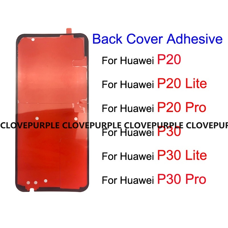 Mặt Lưng Điện Thoại Cao Cấp Thay Thế Cho Huawei P20 P30 Lite Pro Nova 3e 4e