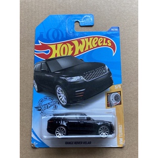 Xe Hot Wheels Range Rover Velar, màu đen card Mĩ. Hiếm