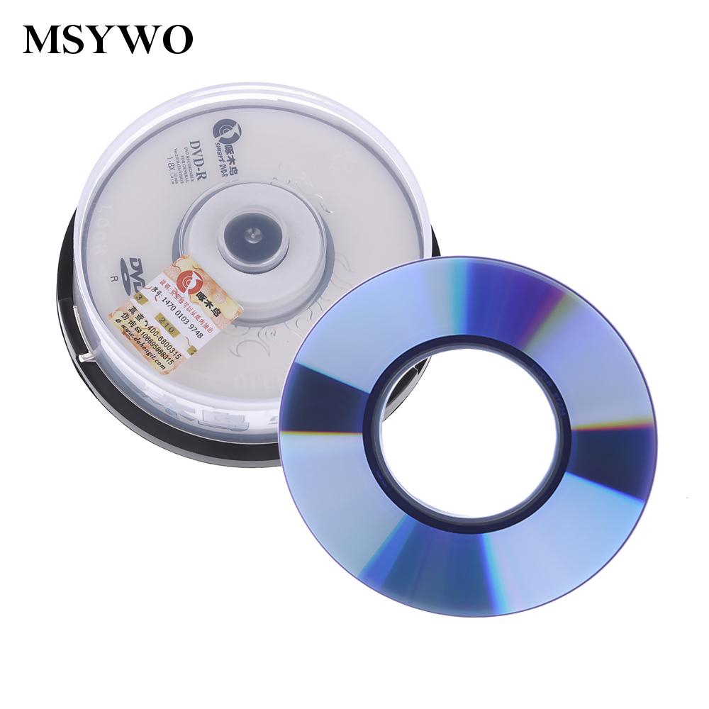 Hộp 10 đĩa CD mini 1.4GB bằng nhựa chuyên dụng