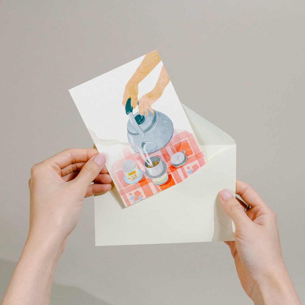 Postcard mẫu món ăn/hình ảnh Việt Nam