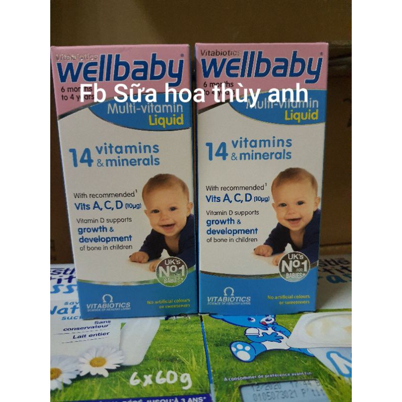 Vitamin tổng hợp Wellbaby