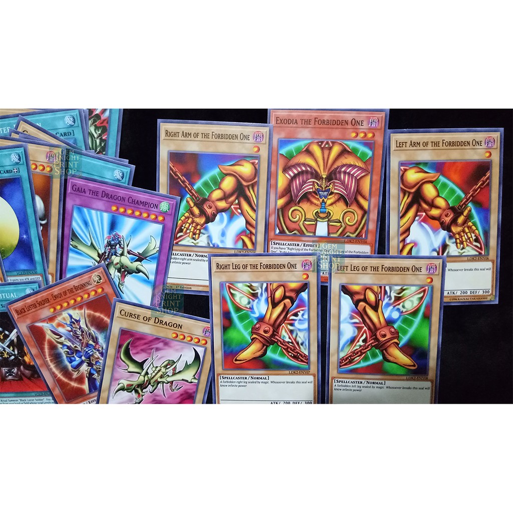 [Bài In] Bộ bài Yugioh - Legendary Deck I - Exodia Deck