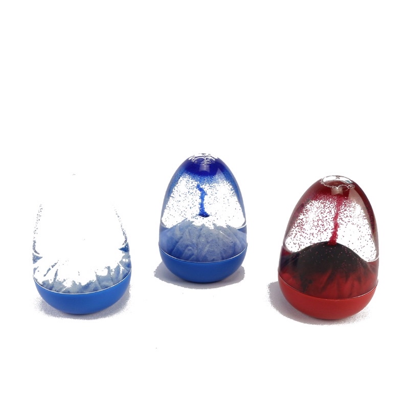 Đồ Trang Trí Để Bàn , Taplo Xe Mô Hình Vỏ Trứng Núi Lửa Phun Trào Cát Nổi Siêu Sáng Tạo , Xả Stress Rất Tuyệt