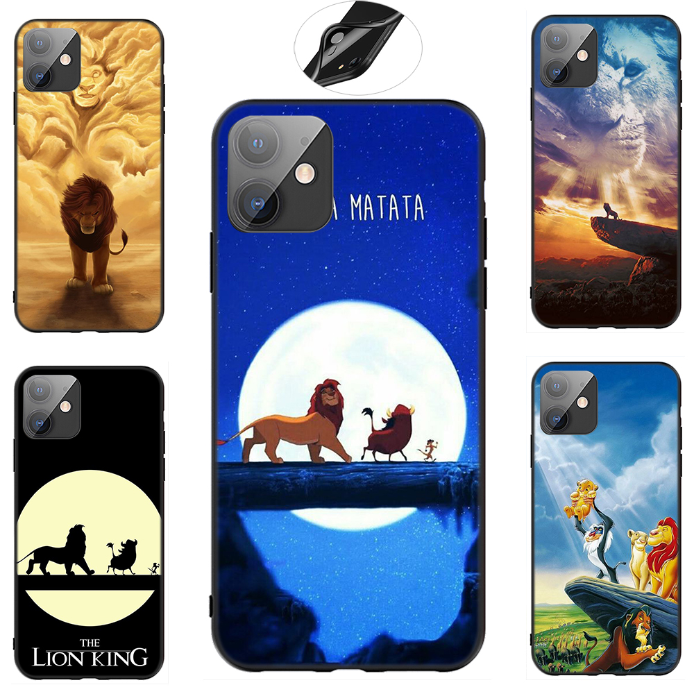 iPhone XR X Xs Max 7 8 6s 6 Plus 7+ 8+ 5 5s SE 2020 Casing Soft Case 120LU The Lion King mobile phone case