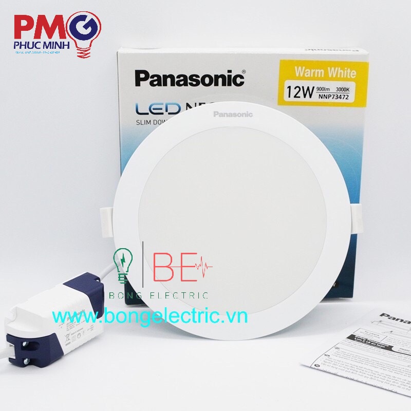Đèn led âm trần Panasonic, dòng Neo Slim, nhiều công suất, mã NNP7 - hàng chính hãng