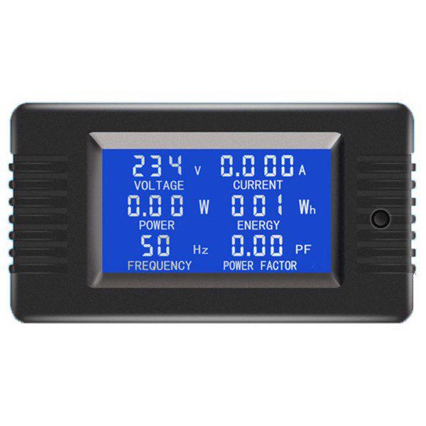 Đồng Hồ Đo Áp, Dòng, Công Suất, Năng Lượng, Tần Số, Cosφ AC Đa Năng 10A