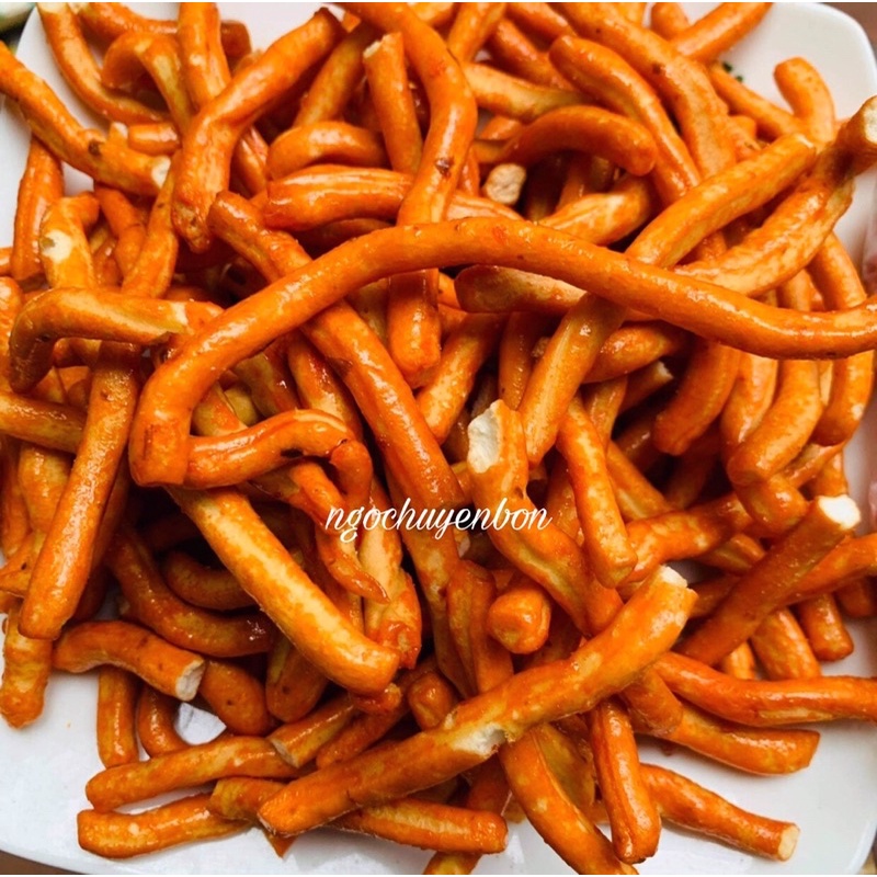 500g quẩy cay tẩm gia vị giòn ngon hấp dẫn đồ ăn vặt ngon | BigBuy360 - bigbuy360.vn