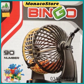 Bộ đồ chơi loto lồng cầu 90 số 24 tờ dò - mnc store