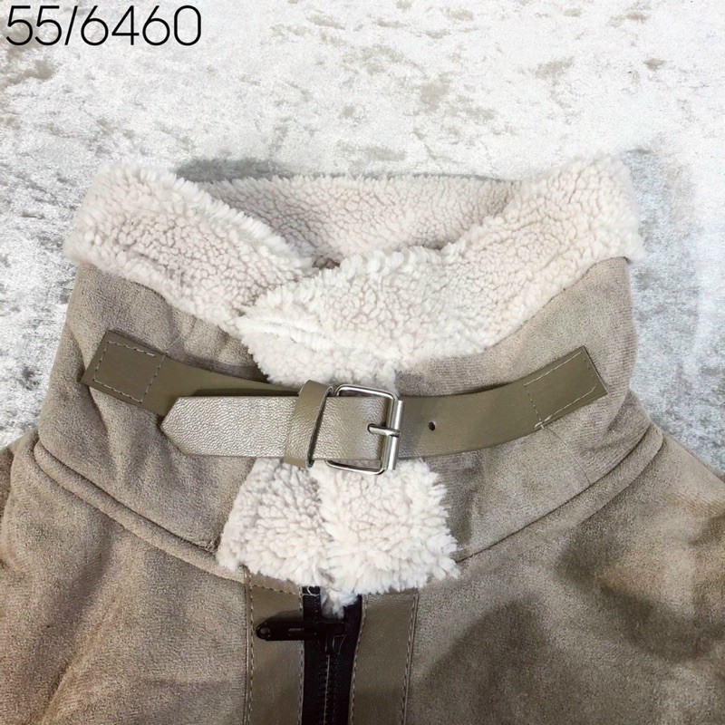 Áo da lộn Full lông cừu siêu chất