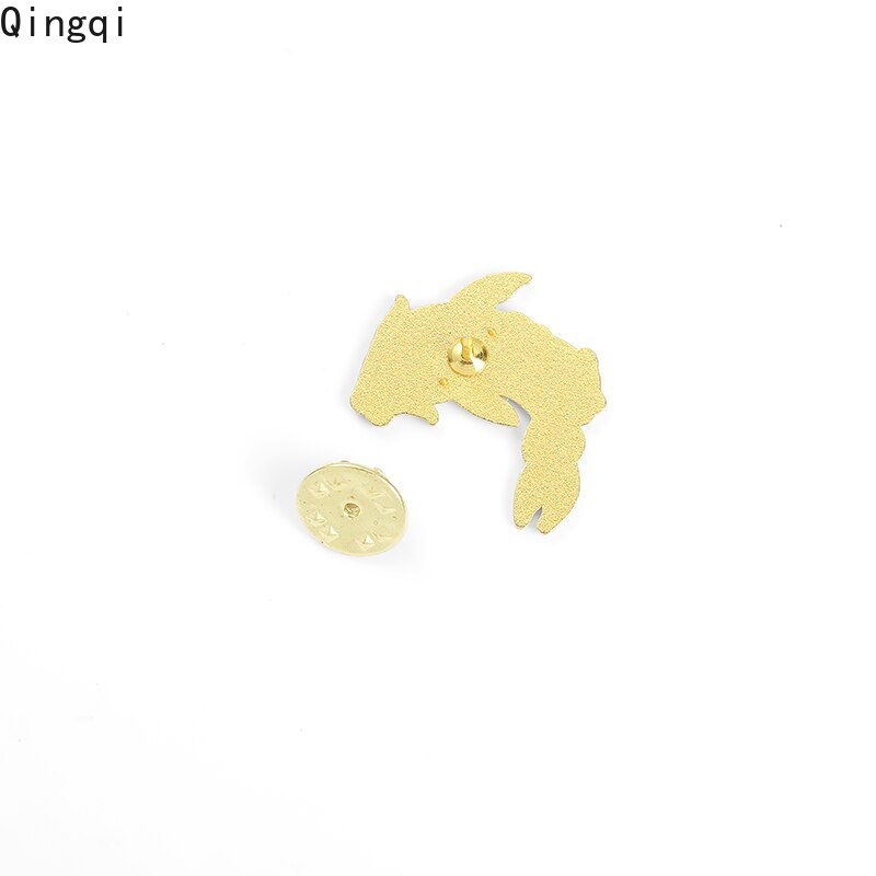 Ghim cài áo Miss Zoe tráng men hình động vật hoạt hình dễ thương