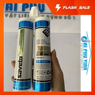 Keo chà ron chống thấm - Không phai màu SAVETO 400 ml cao cấp Italia - Tốt nhất thị trường keo ron