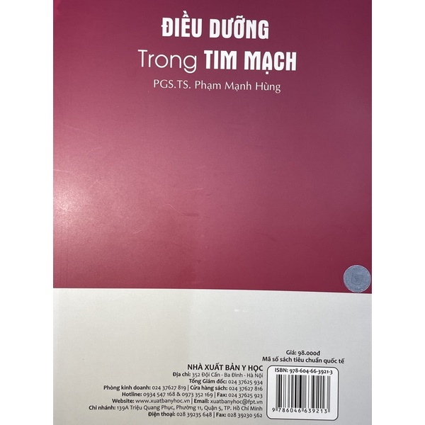 Sách - Điều Dưỡng Trong Tim Mạch Tmos