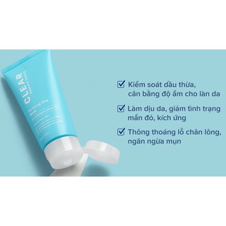 Mặt Nạ Đất Sét Dành Cho Da Mụn Paula's Choice Clear Purifying Clay Mask 88ml