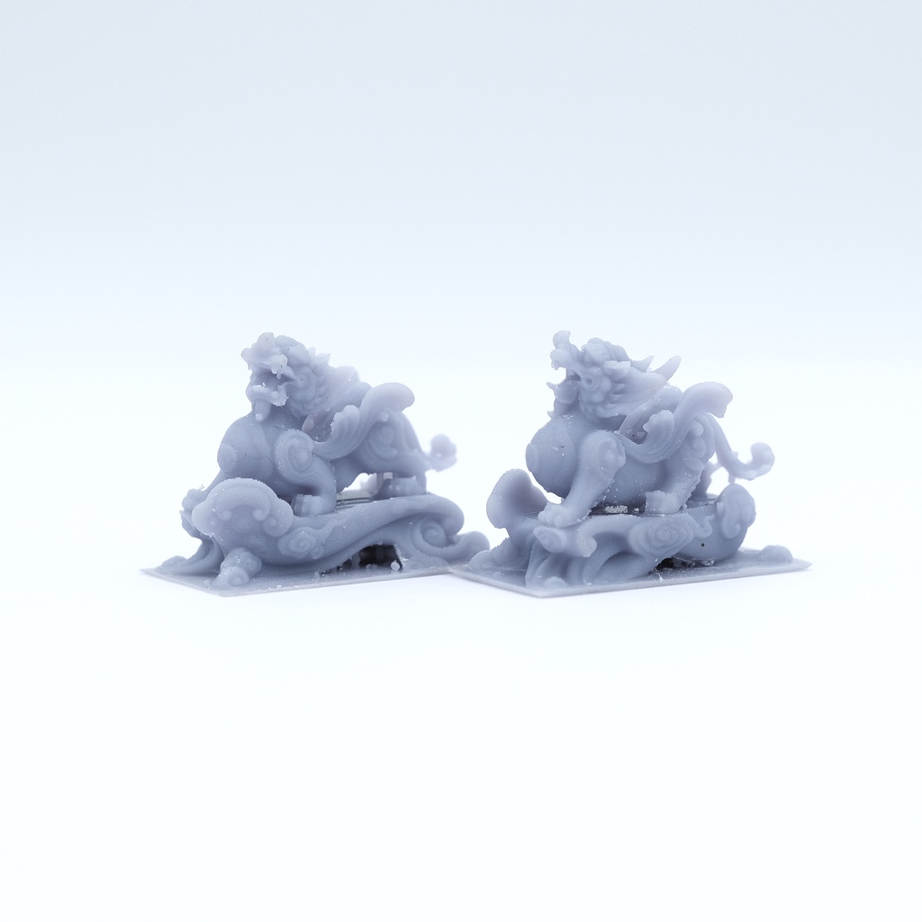 MÔ HÌNH TIỂU CẢNH NGHÊ - SƯ TỬ - TỲ HƯU  MINI TRANG TRÍ - bán cạn - bể cá - hòn non bộ - terrarium - tinh xảo