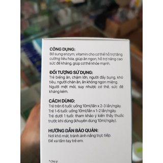 7 Enzyme Koras - Bổ sung enzym, vitamin, tăng cường tiêu hóa giúp ăn ngon, nâng cao sức khỏe