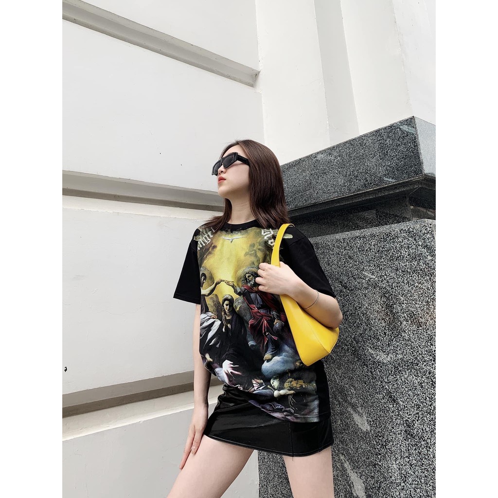 Áo thun unisex ngắn tay MIKENCO Angel Devil